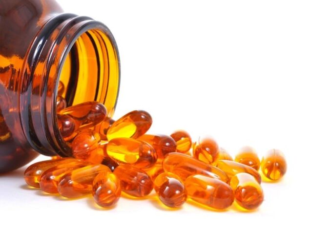 Cápsulas de vitaminas